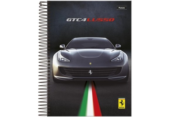 Caderno Univ 15mat Foroni FERRARI FXX K EVO Caderno Universitário 15 Matérias Foroni Modelo: FERRARI FXX K EVO Contém 300 Folhas Capa Dura e Espiral M