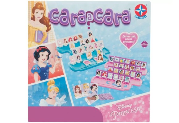 Jogo Cara a Cara Princesas  - Estrela