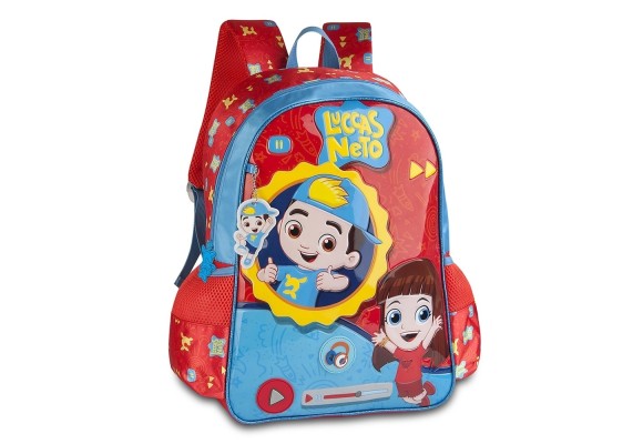 Mochila Escolar Luccas Neto Infantil - Clio